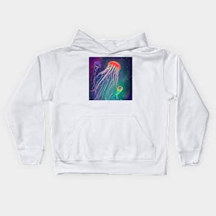 Cosmic Wanderers Kids Hoodie